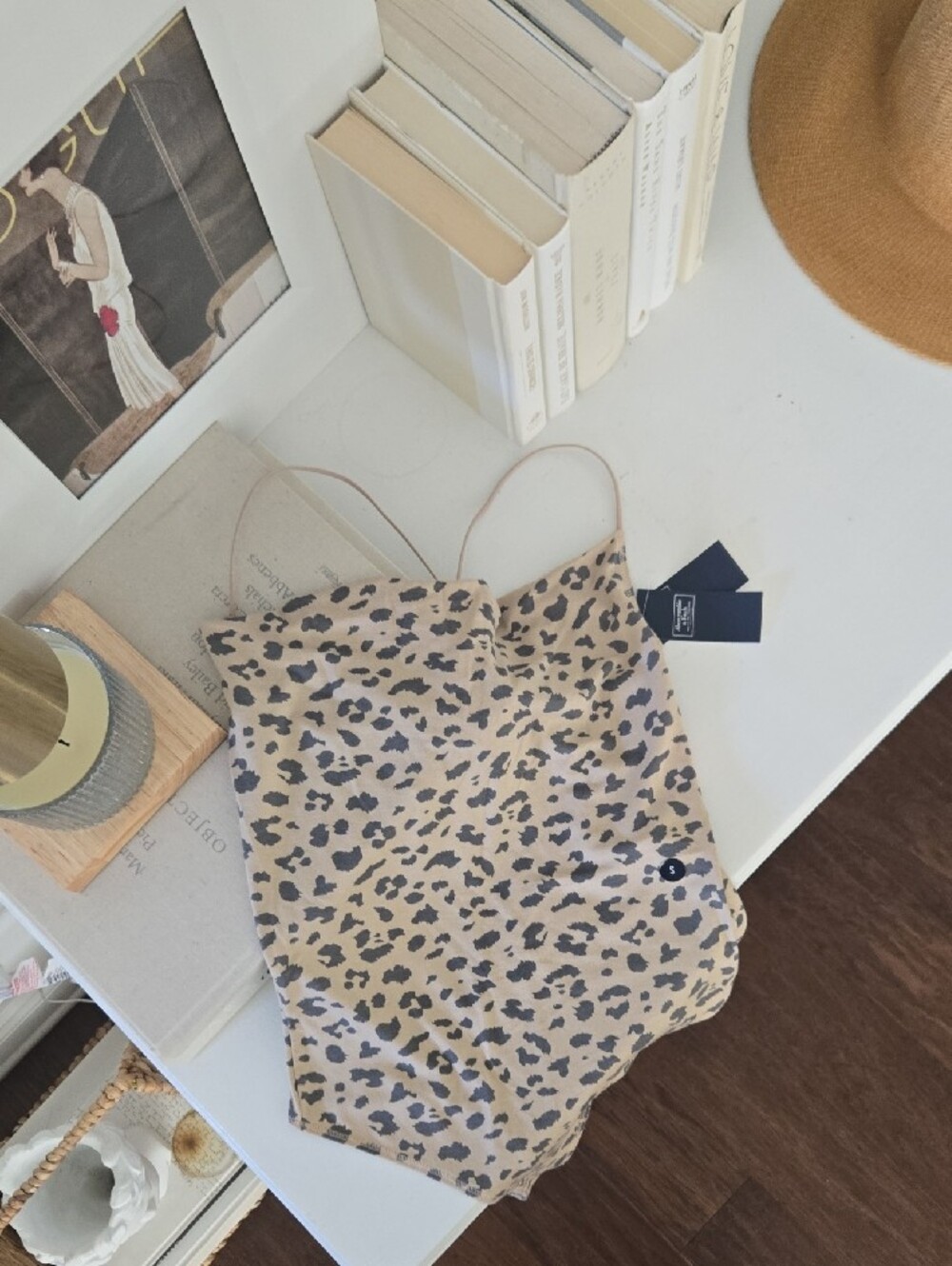 Abercrombie & Fitch Tan and Gray Leopard Print Bodysuit - NWT ($39 MSRP)